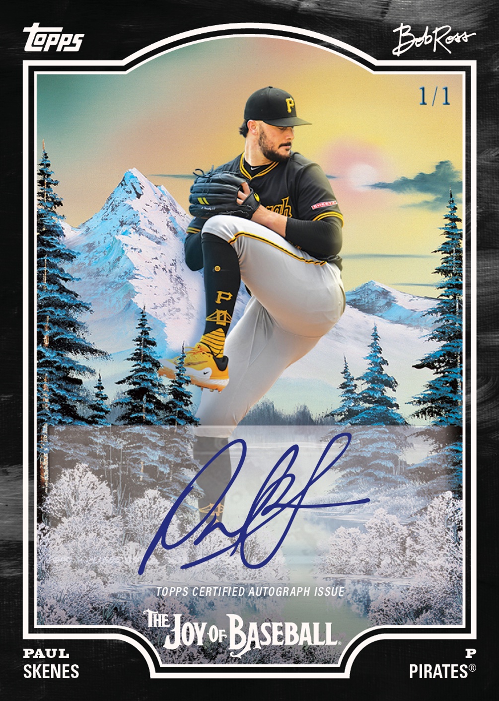 2025 Topps X Bob Ross The Joy of Baseball Guide in-content 5