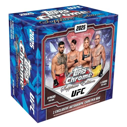 2025 Topps Chrome Sapphire UFC Guide