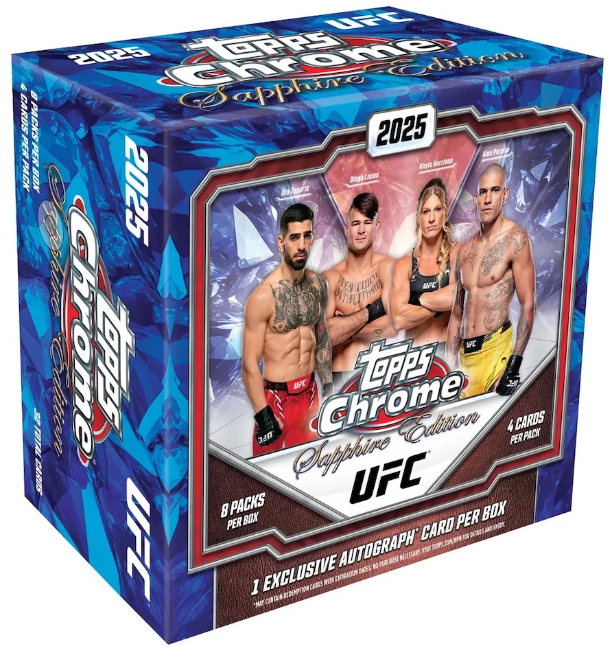 2025 Topps Chrome Sapphire UFC Checklist Guide in-content 1