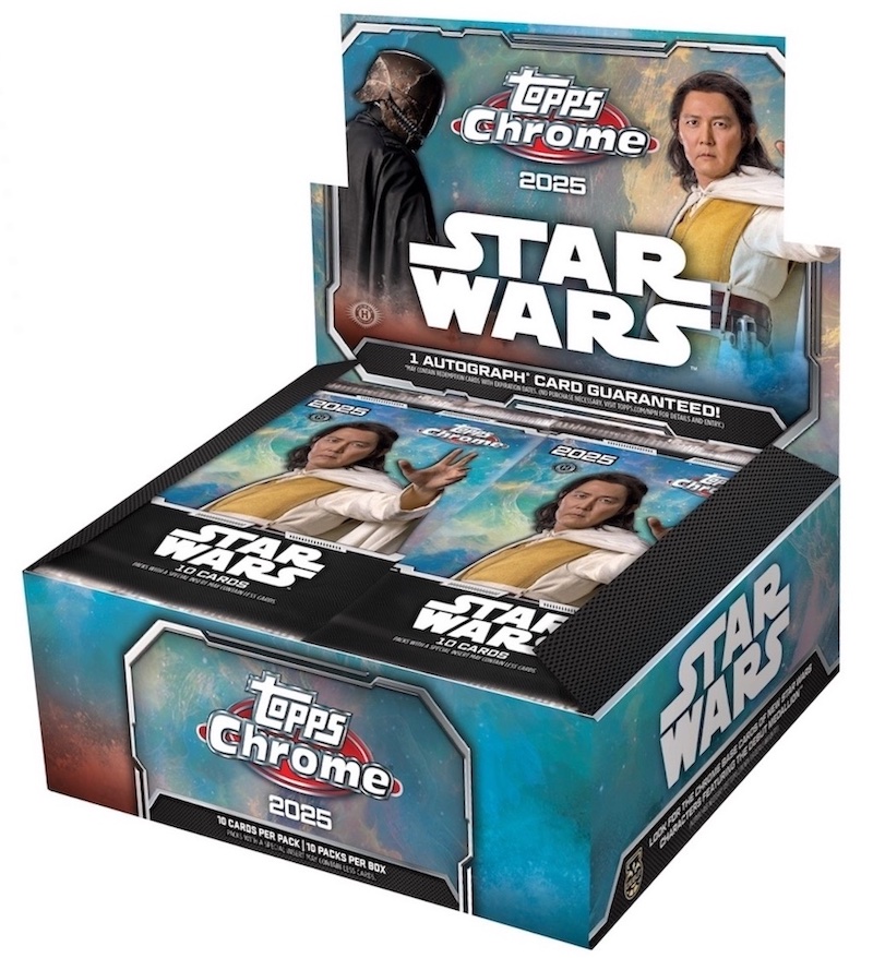 Kodakオールスターカード 2025 Topps Chrome Star Wars Checklist, Set Details, Buy Boxes