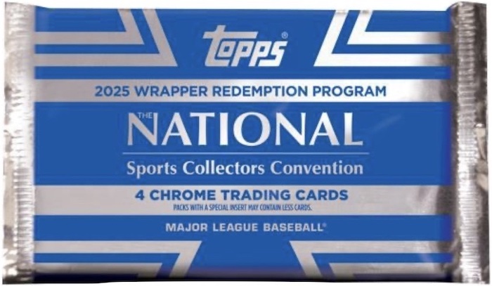 2025 Topps National Convention Silver Packs Wrapper Redemption Guide in-content 1