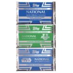 2025 Topps National Convention Silver Packs Wrapper Redemption Checklist Guide