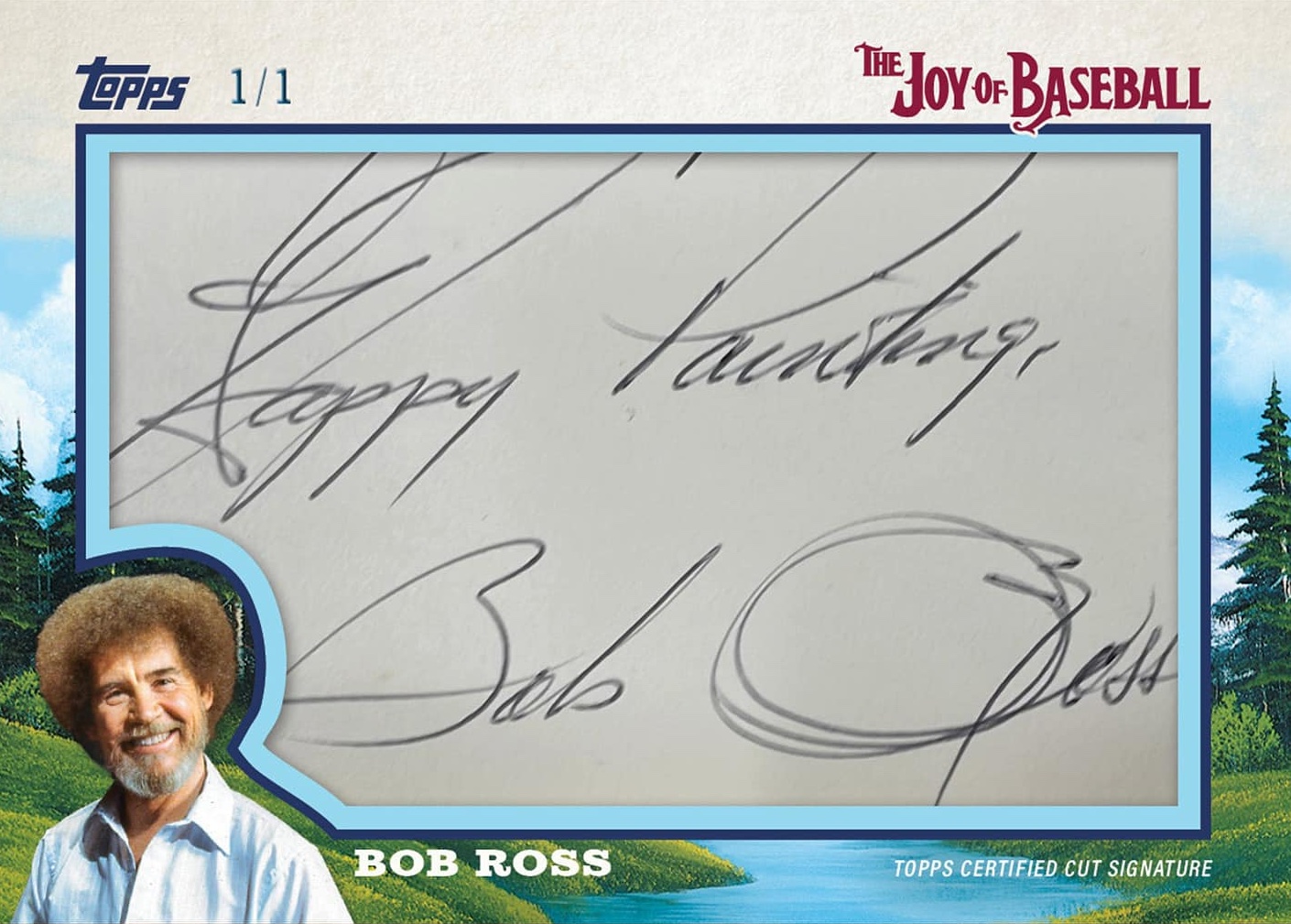 2025 Topps X Bob Ross The Joy of Baseball Checklist Guide in-content 8