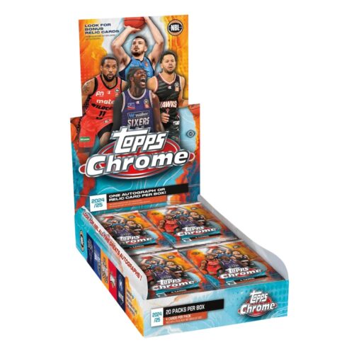 2024-25 Topps Chrome NBL Basketball Checklist Guide