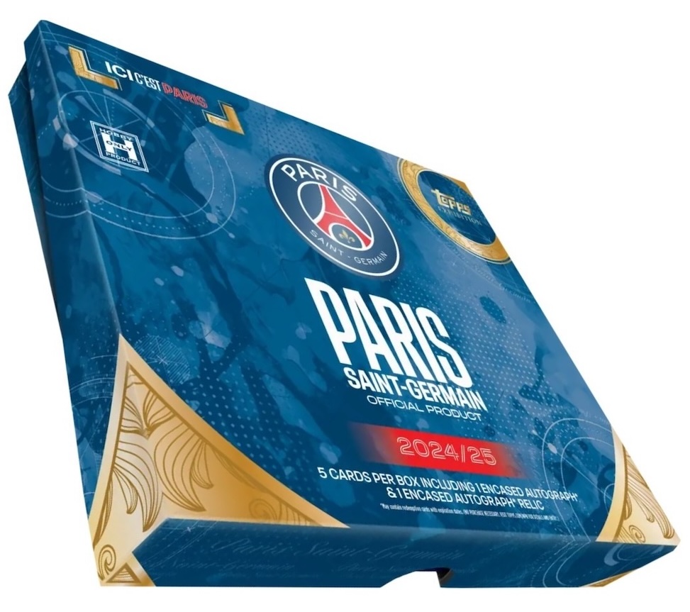 2024-25 Topps Exhibition Paris Saint-Germain Soccer Checklist Guide in-content 1