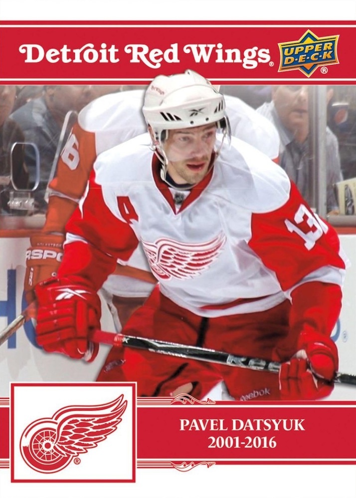 2025-26 Upper Deck Detroit Red Wings Centennial Hockey Guide in-content 1