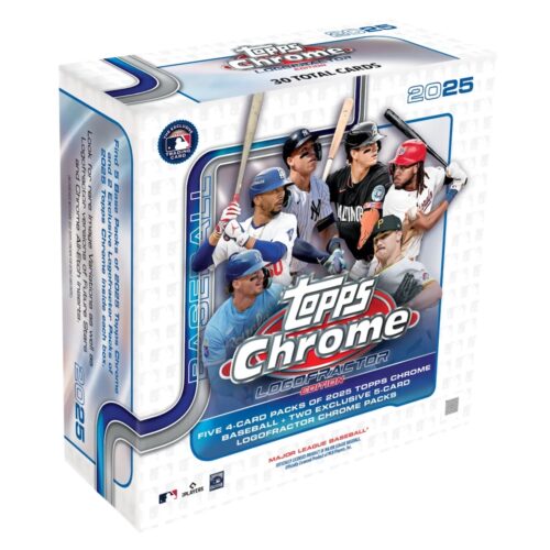 2025 Topps Chrome LogoFractor Baseball Checklist Guide