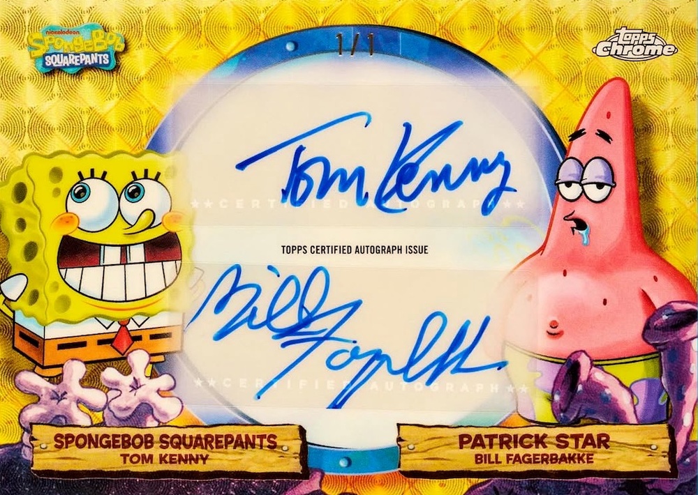 2025 Topps Chrome SpongeBob SquarePants 25th Checklist Guide in-content 5
