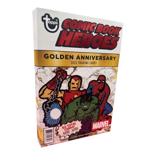 2025 Topps Marvel Comic Book Heroes 1975 Golden Anniversary Checklist Guide