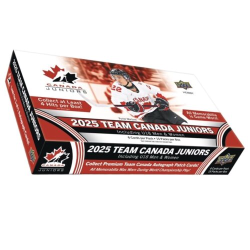 2025 Upper Deck Team Canada Juniors Hockey Checklist Guide