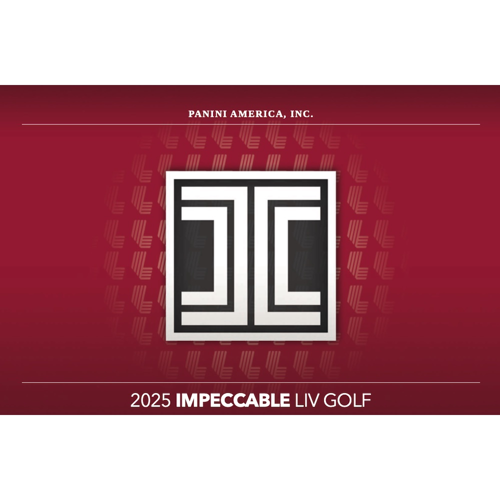 2025 Panini Impeccable LIV Golf Guide