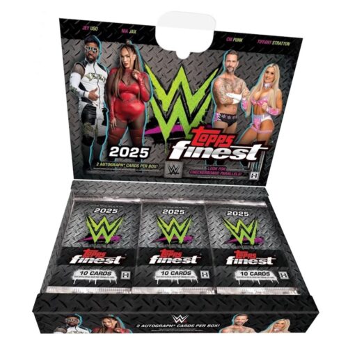 2025 Topps Finest WWE Wrestling Guide