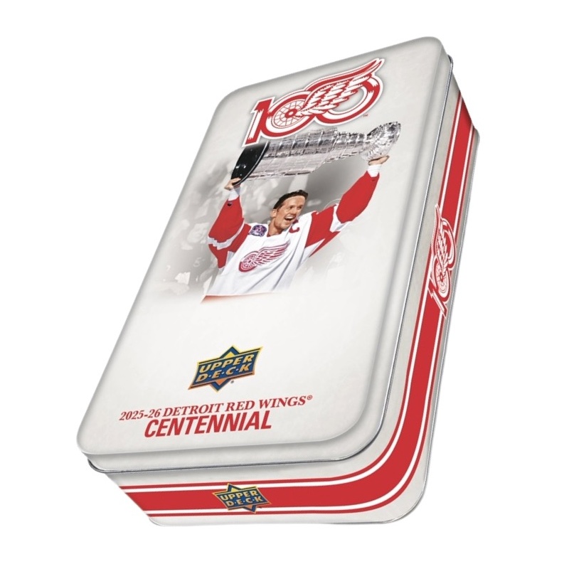 thumbnail image 2 of 2025/26 Upper Deck Detroit Red Wings 100 Years Centennial Hockey Box Set 2 of 14