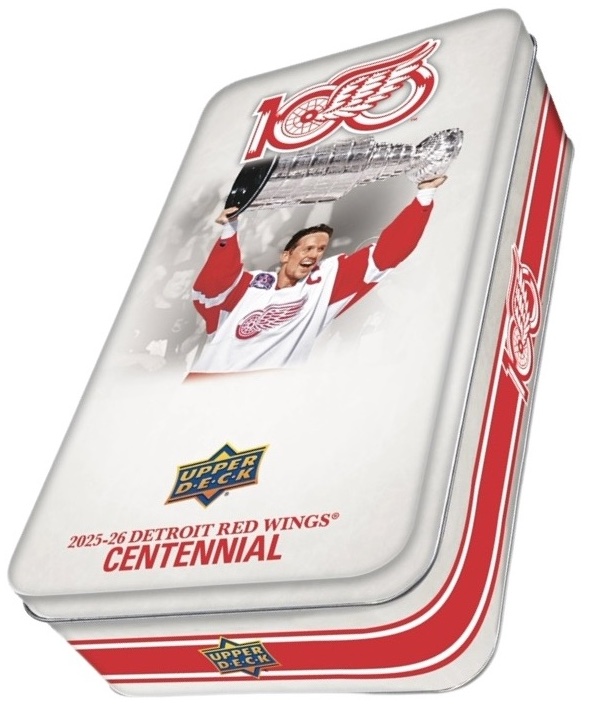 2025-26 Upper Deck Detroit Red Wings Centennial Hockey Checklist Guide in-content 2