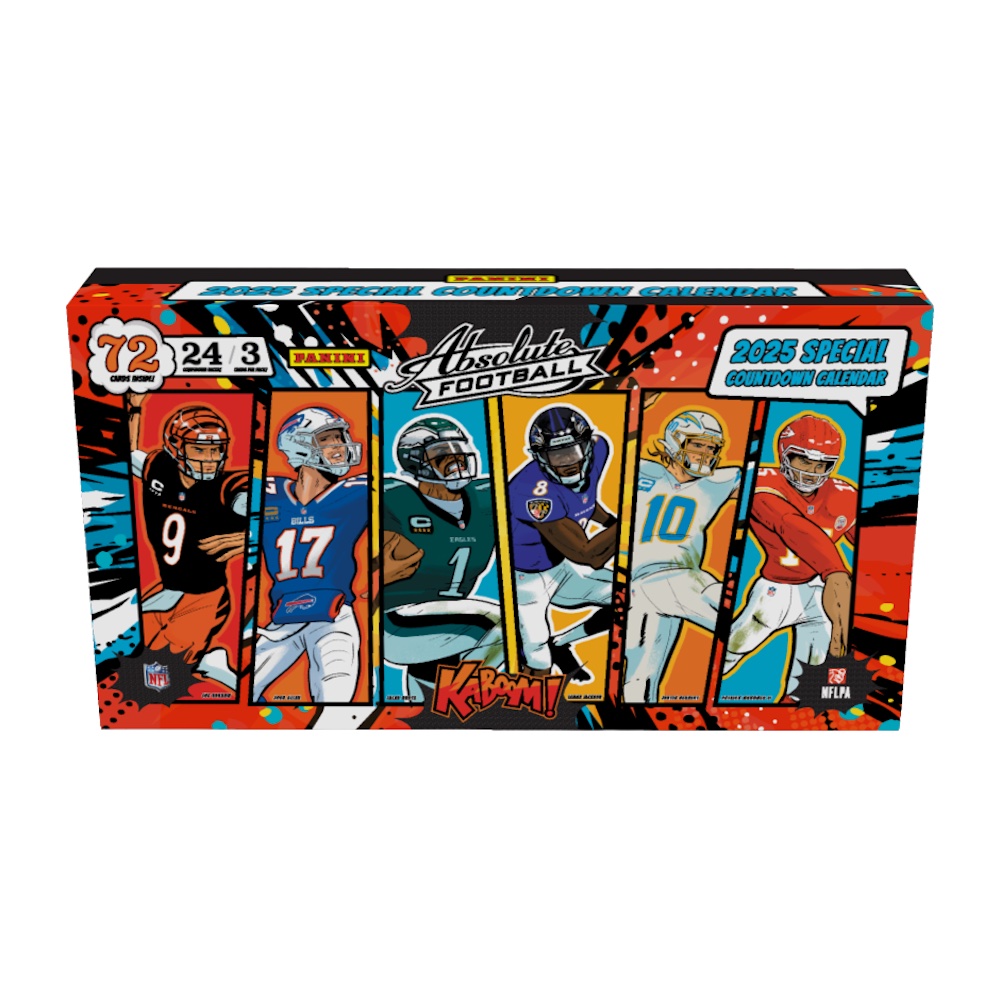 2025 Panini Absolute Countdown Calendar Football Checklist Guide