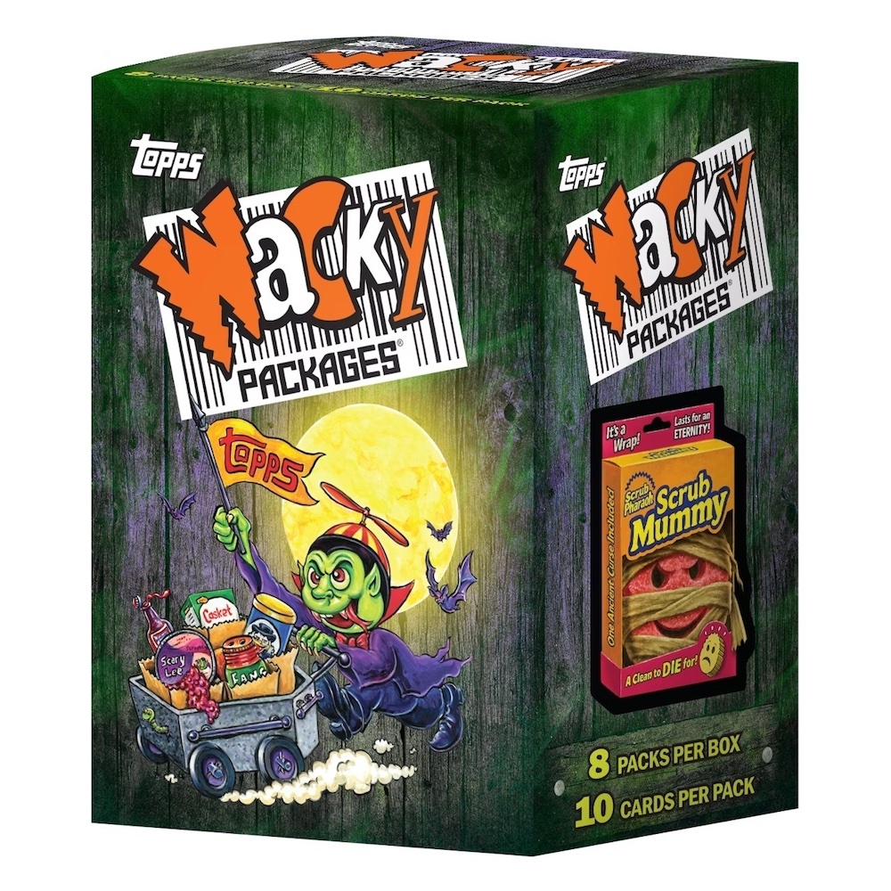 2025 Topps Wacky Packages Halloween Checklist Guide