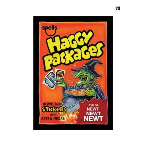 2025 Topps Wacky Packages Halloween Checklist Guide
