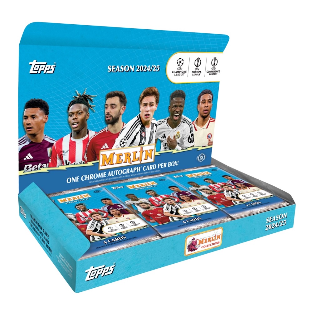 2024-25 Topps Merlin UEFA Club Competitions Soccer Checklist Guide