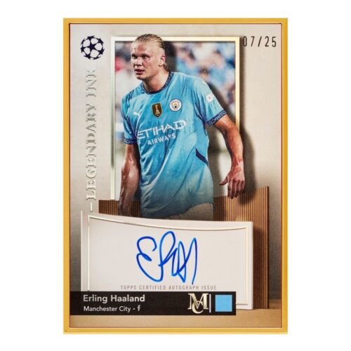 2024-25 Topps Museum Collection UEFA Club Competitions Soccer Guide