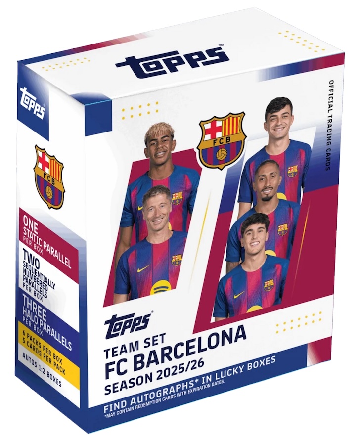 2025-26 Topps FC Barcelona Team Set Soccer Guide in-content 1
