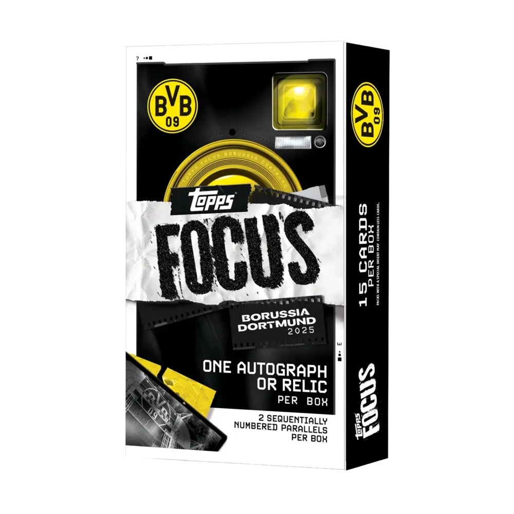 2025-26 Topps Focus Borussia Dortmund Soccer Checklist Guide
