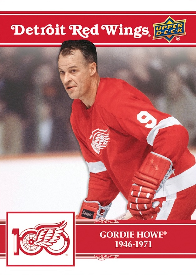 2025-26 Upper Deck Detroit Red Wings Centennial Hockey Checklist Guide in-content 12