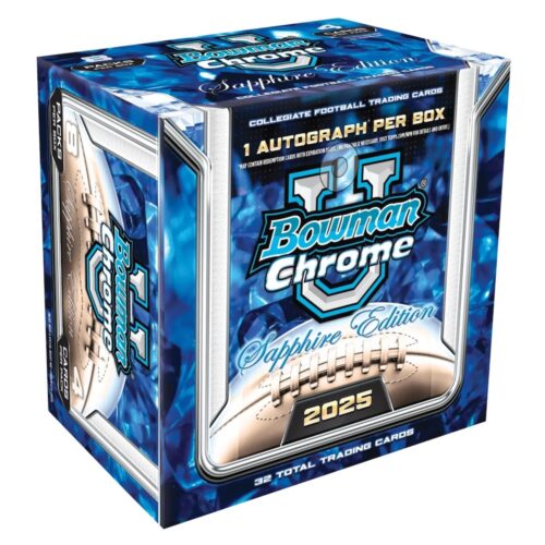 2025 Bowman University Chrome Sapphire Football Checklist Guide
