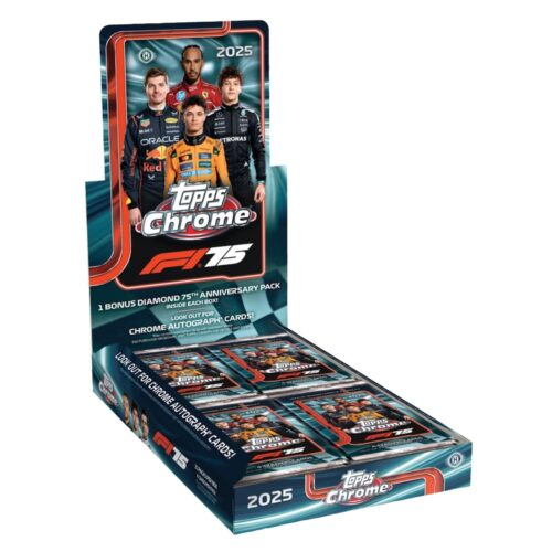 2025 Topps Chrome Formula 1 Racing Checklist Guide