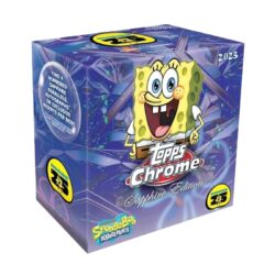 2025 Topps Chrome Sapphire SpongeBob SquarePants 25th Checklist Guide