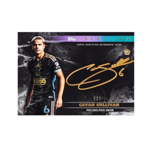 2025 Topps Inception MLS Soccer Checklist Guide