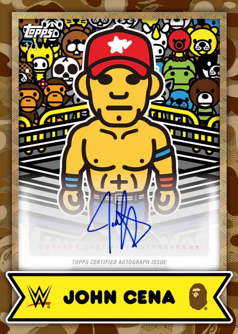 2025 Topps WWE X Bape Wrestling Checklist Guide in-content 4