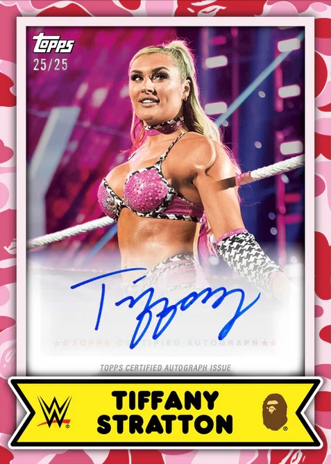 2025 Topps WWE X Bape Wrestling Checklist Guide in-content 3