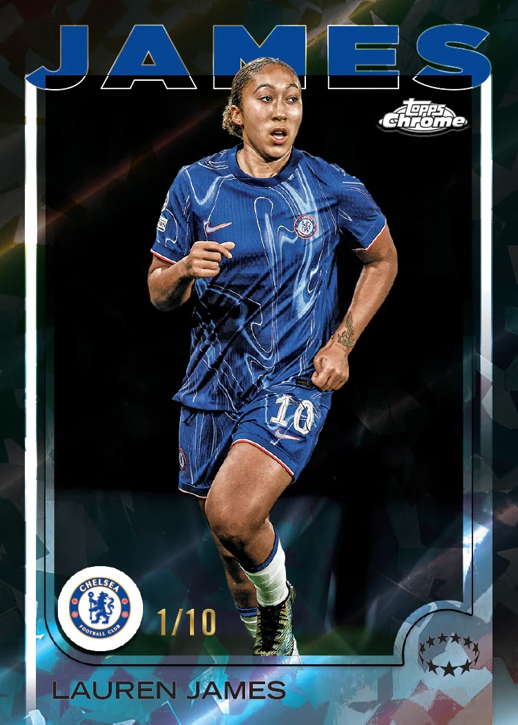 2024-25 Topps Chrome Sapphire UEFA Women’s Champions League Soccer Guide in-content 2