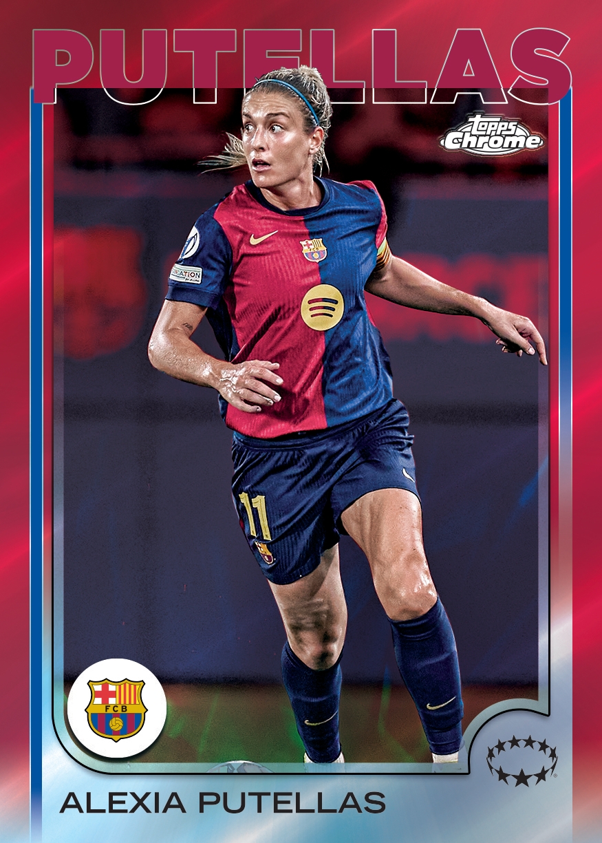 2024-25 Topps Chrome UEFA Women’s Champions League Soccer Guide in-content 1