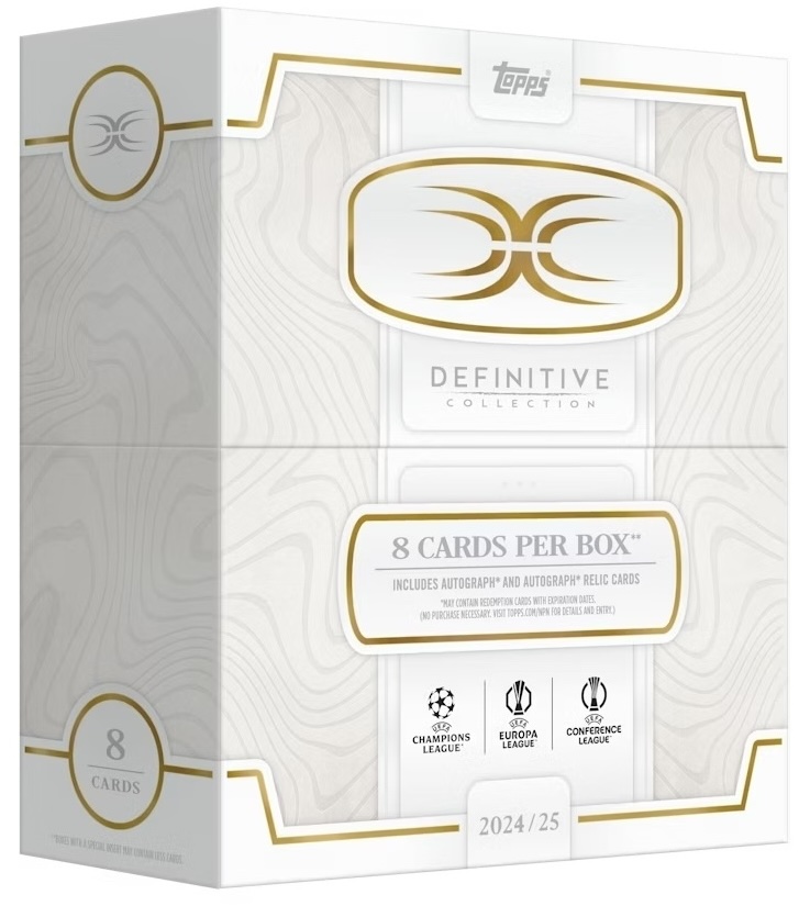 2024-25 Topps Definitive Collection UEFA Club Competitions Soccer Checklist Guide in-content 1
