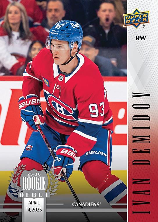 2025-26 Upper Deck Rookie Debut Hockey Checklist Guide in-content 2