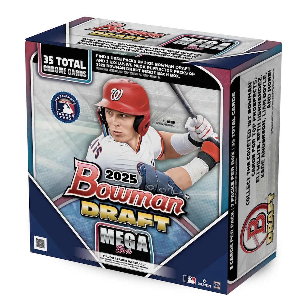 2025 Bowman Draft Mega Box Baseball Guide