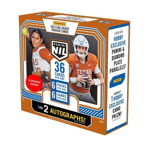 2025 Panini Texas Longhorns Checklist Guide