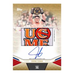 2025 Topps John Cena Commemorative Collection Checklist Guide