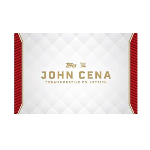 2025 Topps John Cena Commemorative Collection Checklist Guide