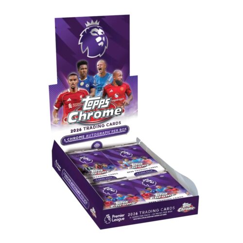 2025-26 Topps Chrome Premier League Soccer Checklist Guide