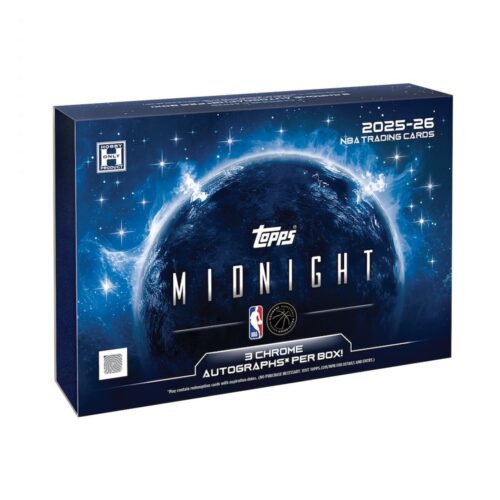 2025-26 Topps Midnight Basketball Checklist Guide