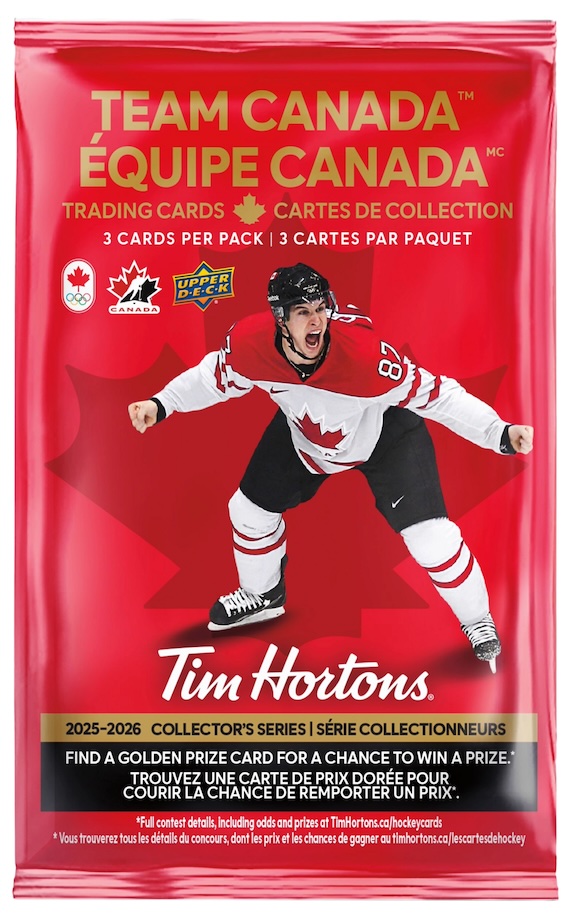 2025-26 Upper Deck Tim Hortons Team Canada Olympic Hockey Checklist Guide in-content 1