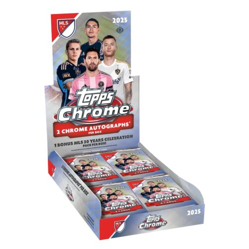 2025 Topps Chrome MLS Soccer Guide