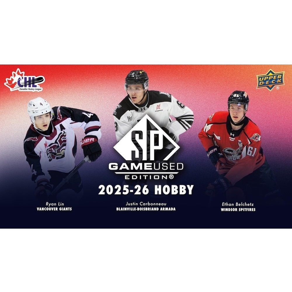 2025-26 SP Game Used CHL Hockey Guide