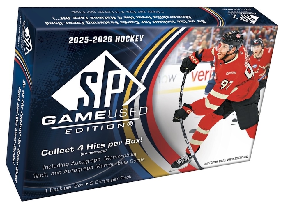 2025-26 SP Game Used Hockey Checklist Guide