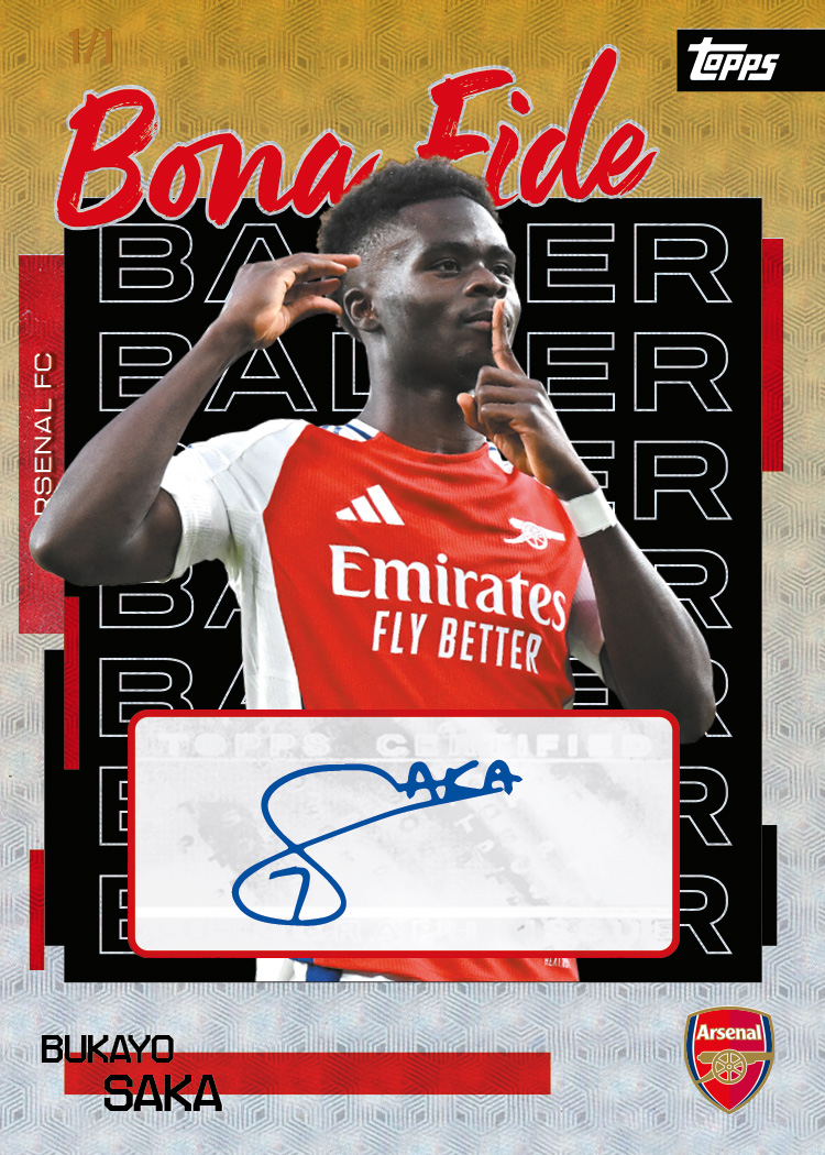 2025-26 Topps Arsenal Team Set Soccer Checklist Guide in-content 8