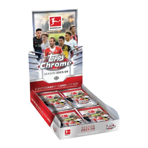 2025-26 Topps Chrome Bundesliga Soccer Checklist Guide