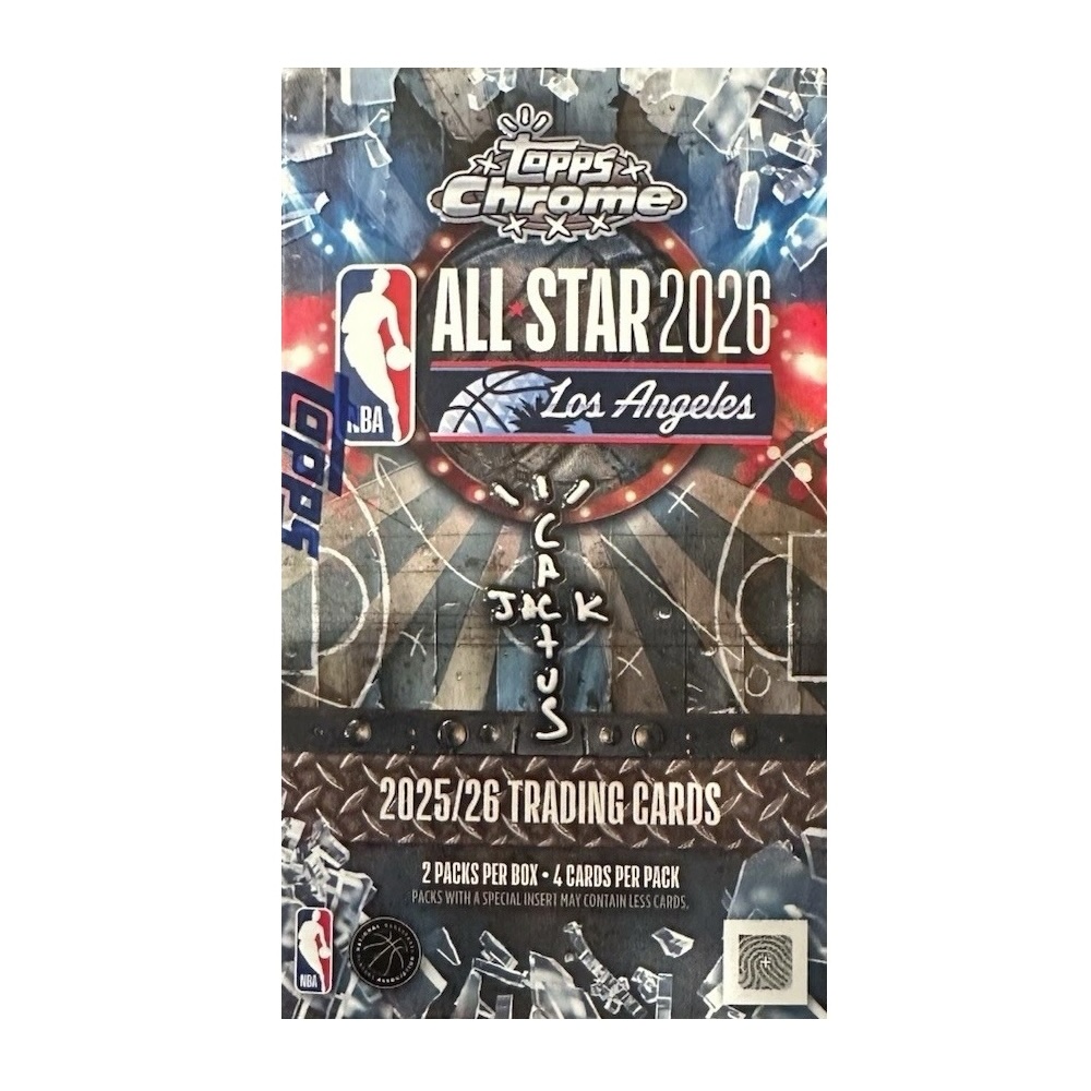 2025-26 Topps Chrome Cactus Jack X NBA All-Star Game Basketball Checklist Guide