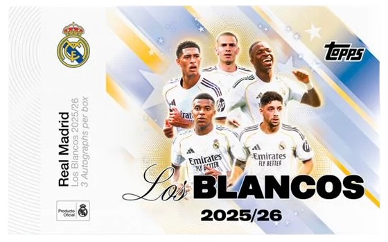 2025-26 Topps Los Blancos Real Madrid Soccer Checklist Guide in-content 1